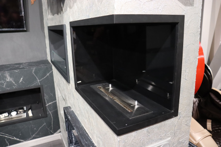 Угловой встраиваемый биокамин Firezo L'angolo Destro 1800