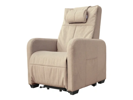 Массажное кресло реклайнер с подъемом FUJIMO LIFT CHAIR F3005 FLFL Ваниль (Sakura 4)