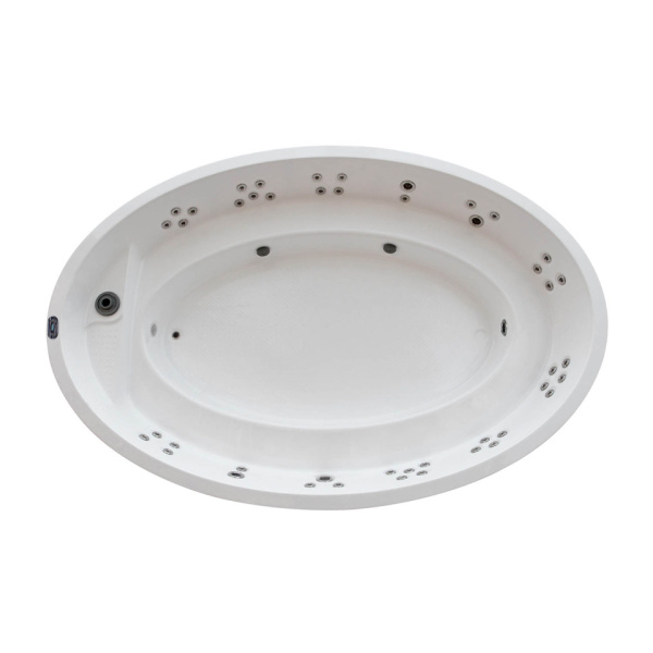 Овальный гидромассажный спа бассейн Mexda WS-PC04CH